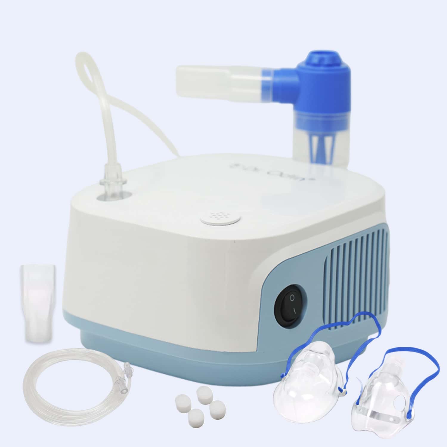 Dr. Odin Ong 101 Portable Nebulizer Machine For Child And Adult | White & Blue