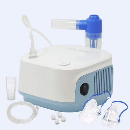 Dr. Odin Ong 101 Portable Nebulizer Machine For Child And Adult | White & Blue