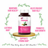 Bliss Welness Hair Vitamins - Hair Fall Control For Women & Men - 60 Vegetarian Tablets