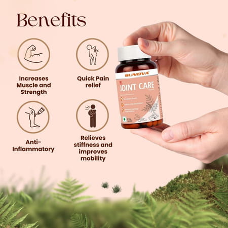 Sunova Joint Care Oil - Quick Joint Pain Relief | Muscle Relaxant - 100 Ml (Pack Of 1)