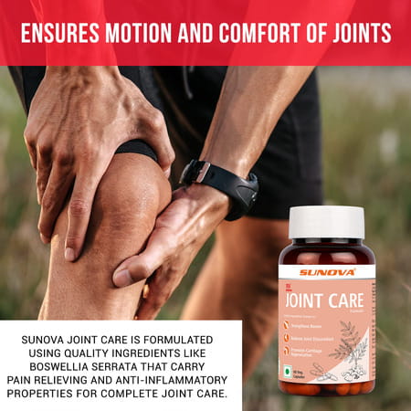Sunova Joint Care Oil - Quick Joint Pain Relief | Muscle Relaxant - 100 Ml (Pack Of 1)