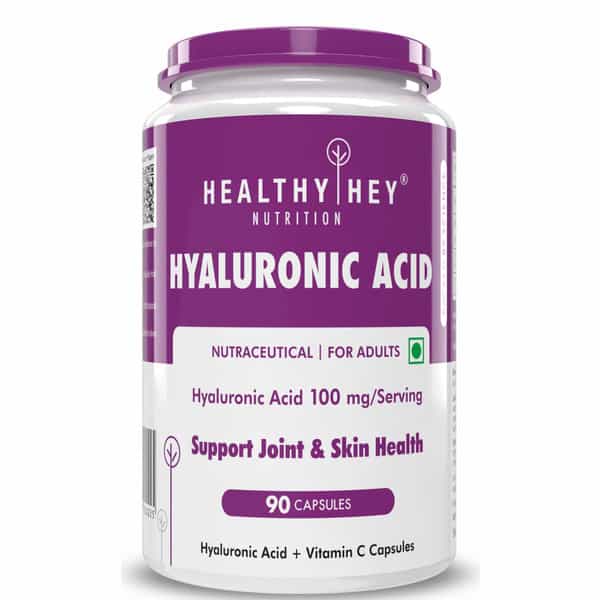 Healthyhey Nutrition Hyaluronic Acid 2X Plus Veg Capsules - 90 Capsules