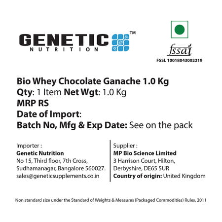 Genetic Nutrition Bio Whey Swiss Grass-Fed For Muscle Recovery Repair And Growth Coconut Choc 1kg