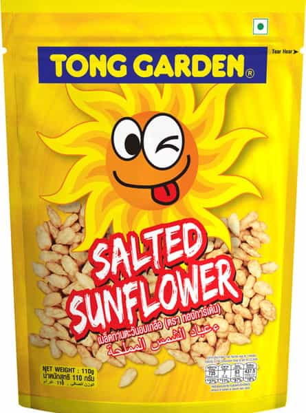 Tong Garden 10 In 1 - Salted Sunflower Seeds 110G Pouch