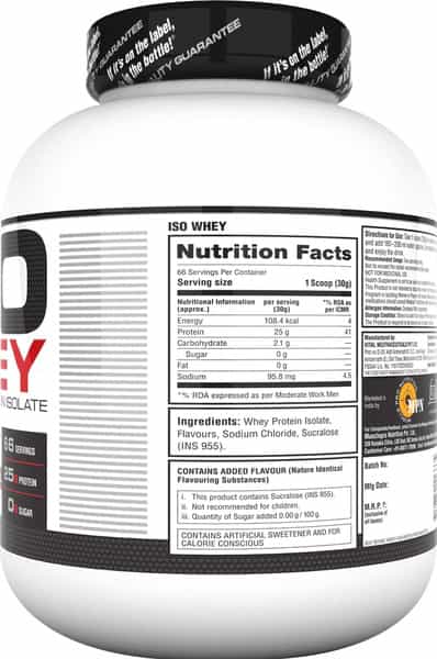 Labrada Iso Whey 100% Whey Protein Isolate- 4.4 Lbs (2Kg) (Cafe Brazil)