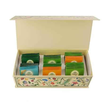Organic India Premium Speciality Tulsi Tea Gift Box | 60 Infusion Bags