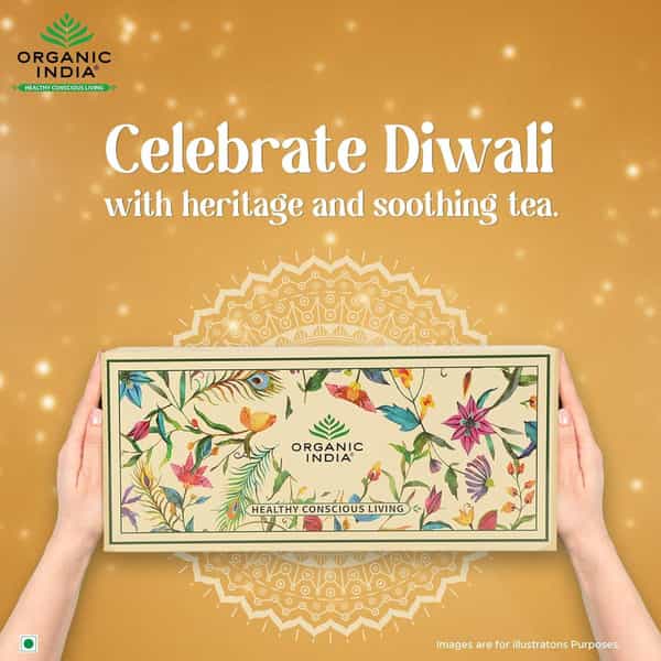 Organic India Premium Speciality Tulsi Tea Gift Box | 60 Infusion Bags