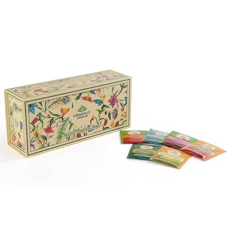 Organic India Premium Speciality Tulsi Tea Gift Box | 60 Infusion Bags