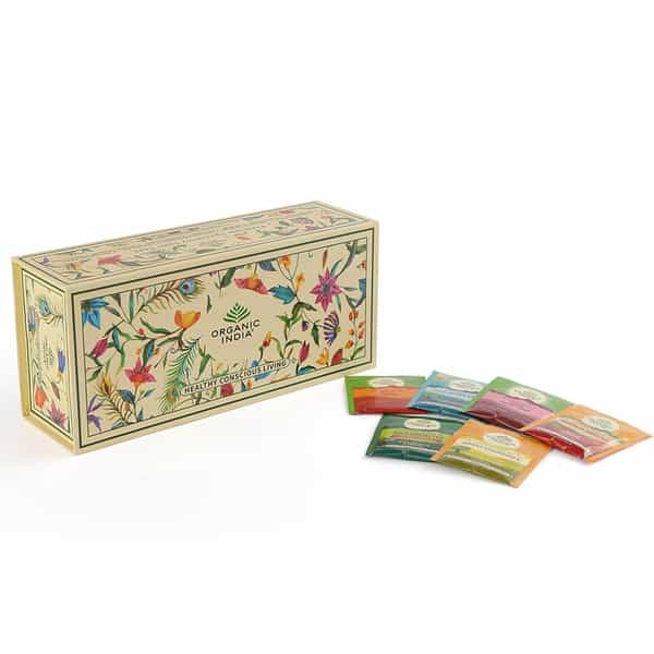 Organic India Premium Speciality Tulsi Tea Gift Box | 60 Infusion Bags