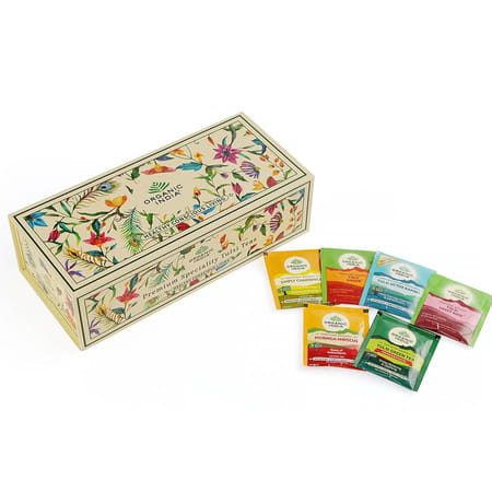Organic India Premium Speciality Tulsi Tea Gift Box | 60 Infusion Bags