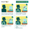 Equinox Lung Exerciser Eq-Le-99 | Increases Lung Capacity | Easy-To-Use
