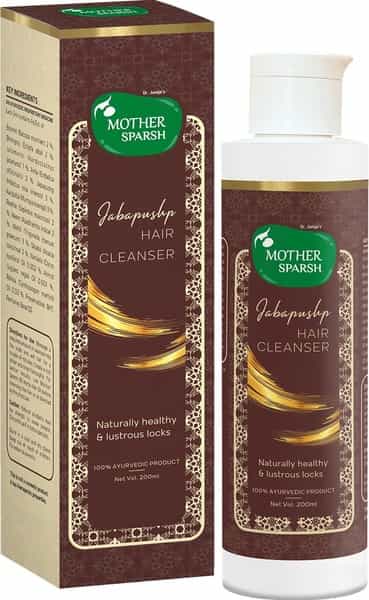 Mother Sparsh Jabapushp Natural Hair Cleanser-200Ml