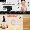 Tnw-The Natural Wash Vitamin C Face Serum And Handmade Charcoal Deep Cleansing Bath Soap