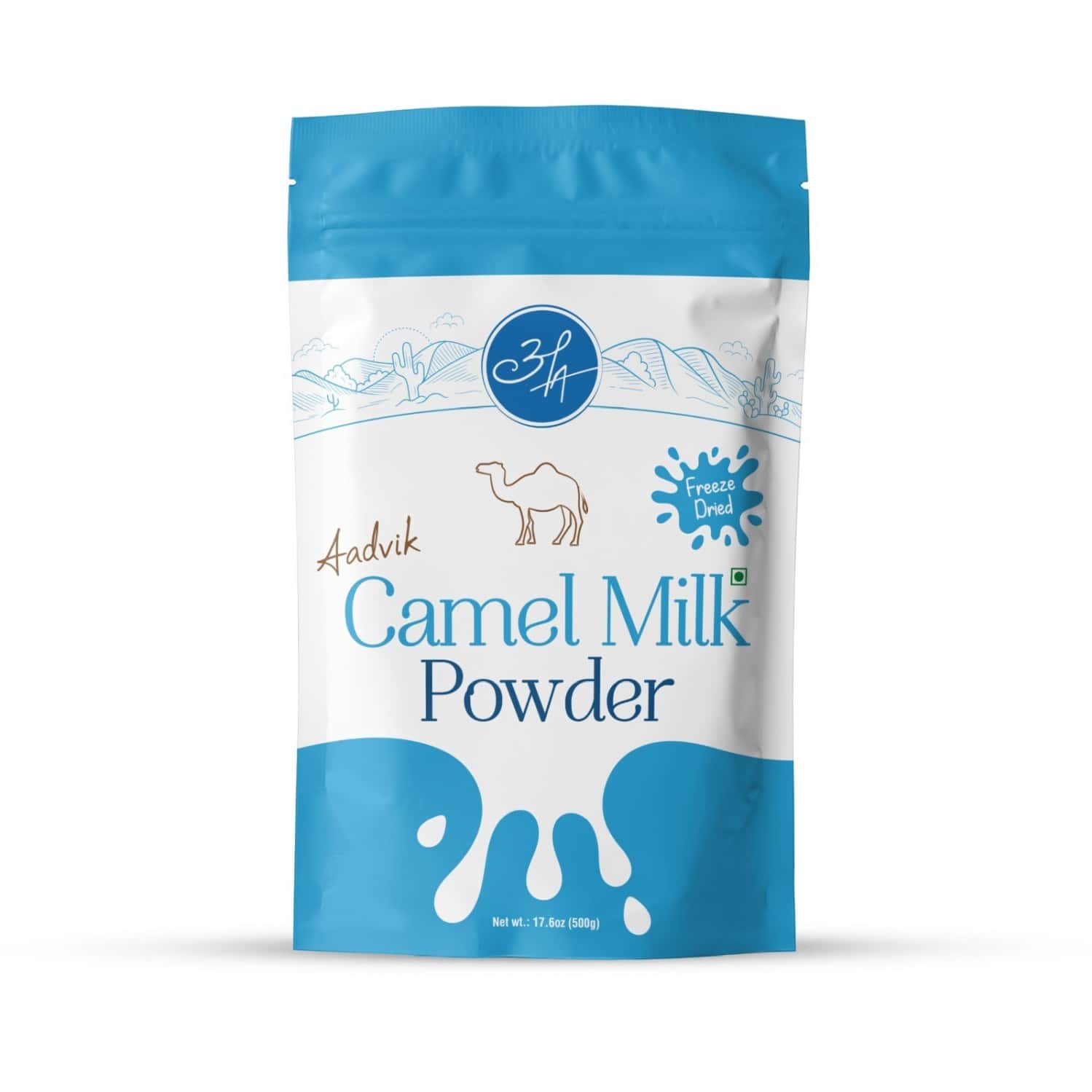 Aadvik Camel Milk Powder - 100% Pure & Natural Freeze Dried - 500g