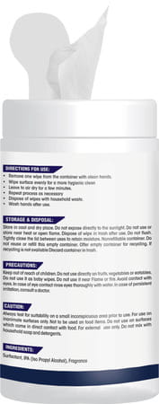 Cleno Quick Drying Glass & Window Surface Wet Wipes E- 50 Wipes (Pack Of 2)