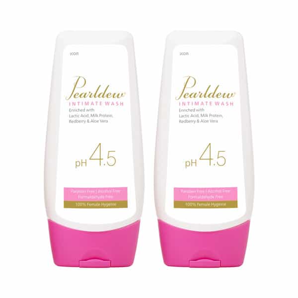 Pearldew Intimate Wash 100 Ml | With Aloe & Red Berry | Alcohol Free (Pack Of 1)