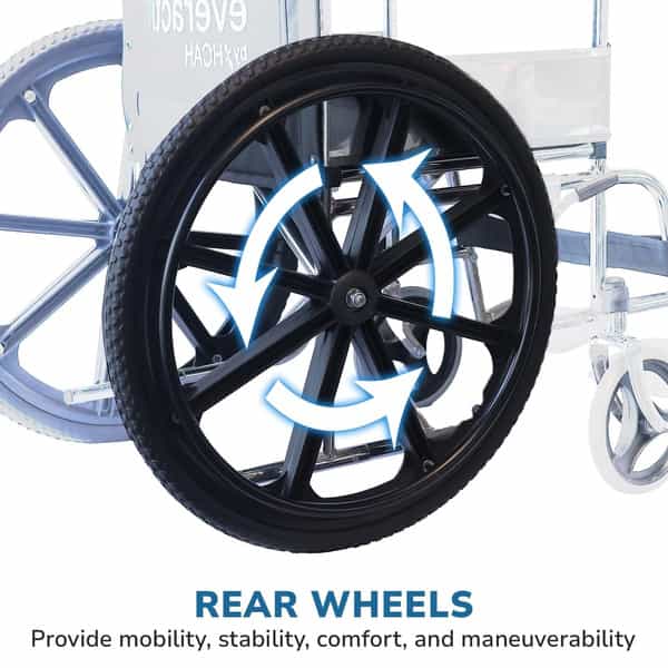 Everactiv Economy Plus - Chrome Finish | Wheel Chairs