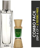 Ajmal Titanium Edp 100Ml Perfume For Men And Majmua Cp Oil Alcohol-Free Attar 10Ml For Unisex