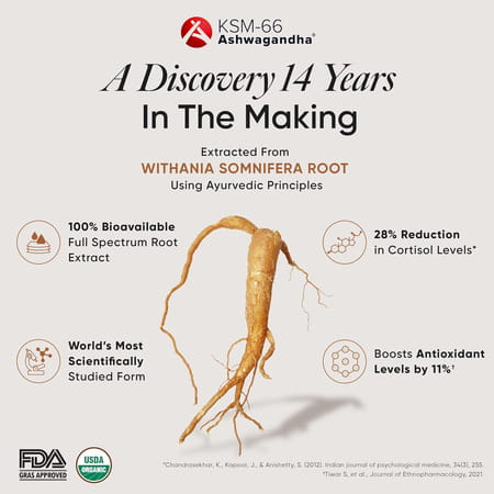 Wellbeing Nutrition Melts Pure Ashwagandha | 30 Oral Strips
