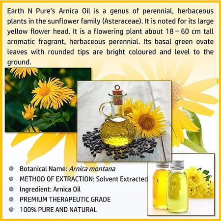 Earth N Pure Arnica Oil (15 Ml)