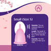 Mom & World Reusable Menstrual Cup (Small) + Intimate Spray 100 Ml Feminine Hygiene Wash 120 Ml