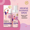 Mom & World Reusable Menstrual Cup (Small) + Intimate Spray 100 Ml Feminine Hygiene Wash 120 Ml