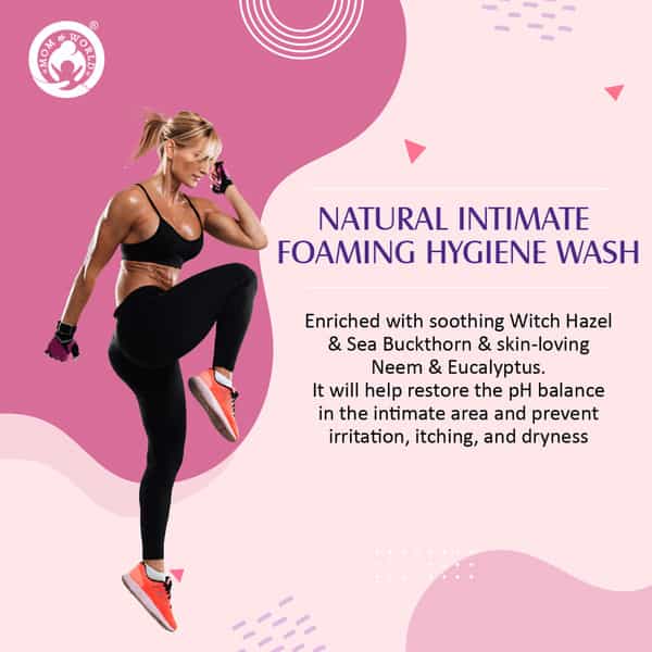 Mom & World Reusable Menstrual Cup (Small) + Intimate Spray 100 Ml Feminine Hygiene Wash 120 Ml