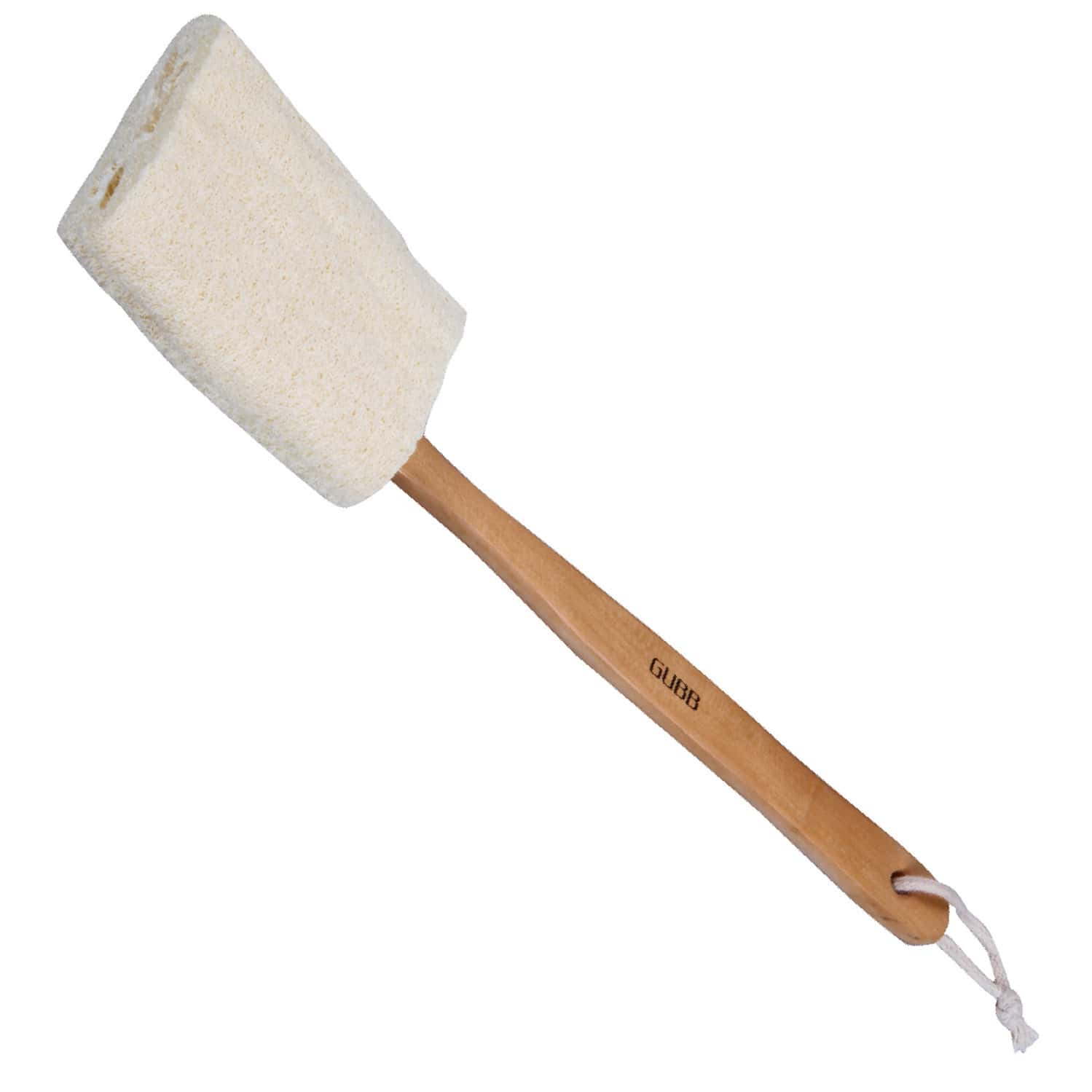 Gubb Natural Loofah Brush With Detachable Handle