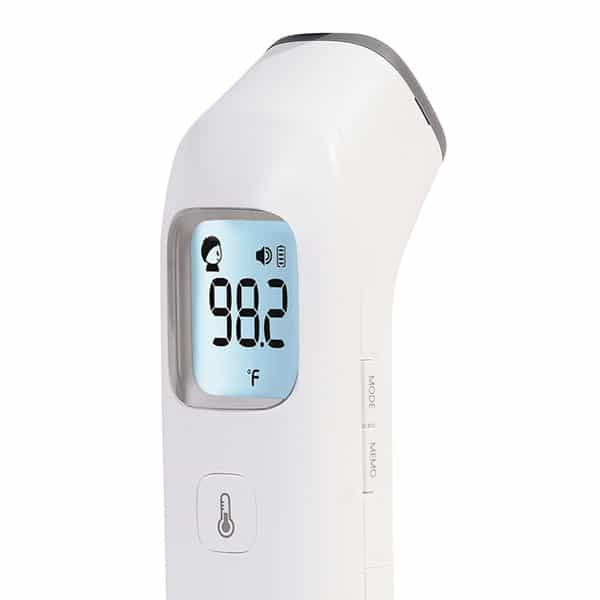 Bpl Medical Technologies Accudigit F4 Non Contact Infrared Thermometer For Adults & Kids (White)