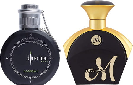 Maryaj Direction East Edp 100ml For Men & M For Her Edp 90ml Pack Of 2