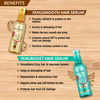 Manestream Fenusmooth Frizzy Hair Control Serum + Fenuboost Detangling & Hair Shine Serum (200 Ml)