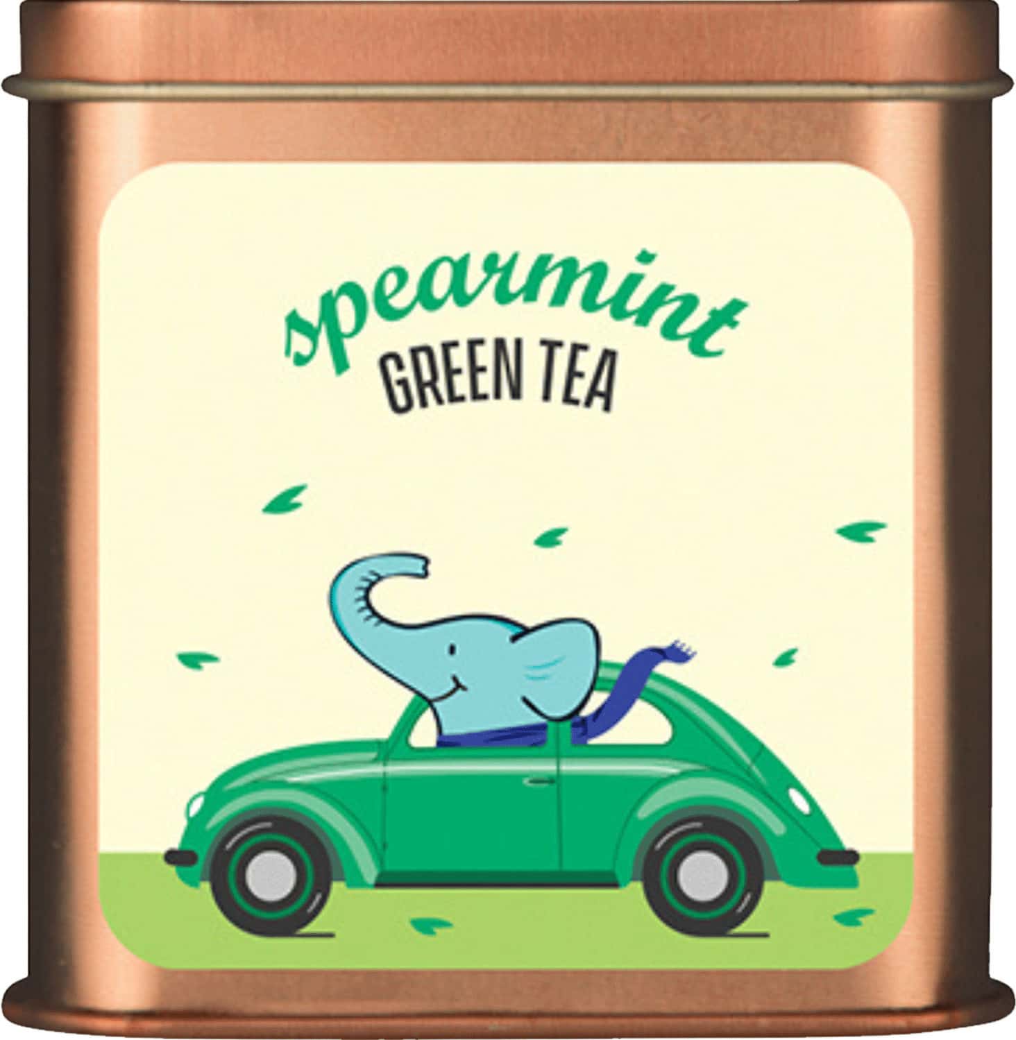 Tea Trunk Spearmint Green Tea -100g Tin