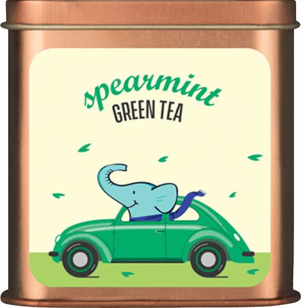 Tea Trunk Spearmint Green Tea -100G Tin