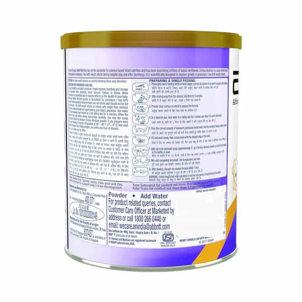 Similac Neosure | For The Preterm Baby ( Born Before 37 Weeks | Tin 400 Gm