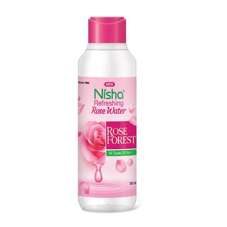 Nisha Refreshing Rose Water For Face 300ml | Rose Water Face Toner For All Skin Types