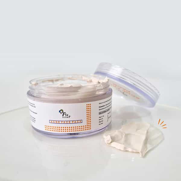 Fixderma Acne Face Pack With Aloe Vera Gel - 50Gm