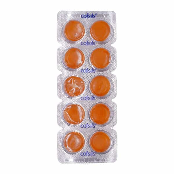 Cofsils Blister Lemon Honey Lozenges Strip Of 10