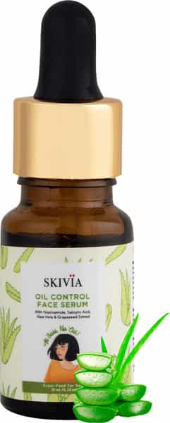 Skivia Oil Control Mini Face Serum With Niacinamide & Grapeseed Extract - 10Ml|Oil Control
