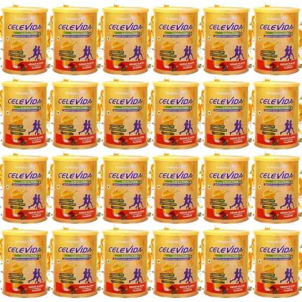 Celevida - Kesar Elaichi Flavor 400 G (Metal Tin) X Pack Of 24