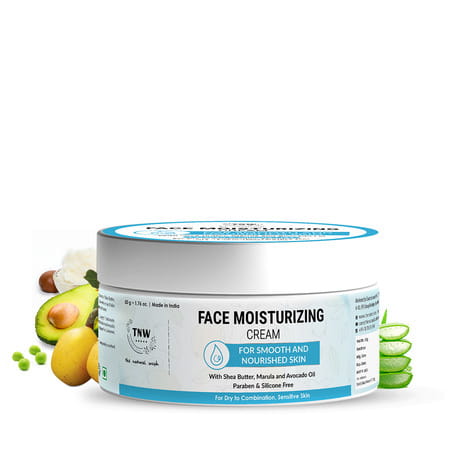 Tnw The Natural Wash Face Moisturizing Cream For Dry To Combination | Sensitive 50 Gm