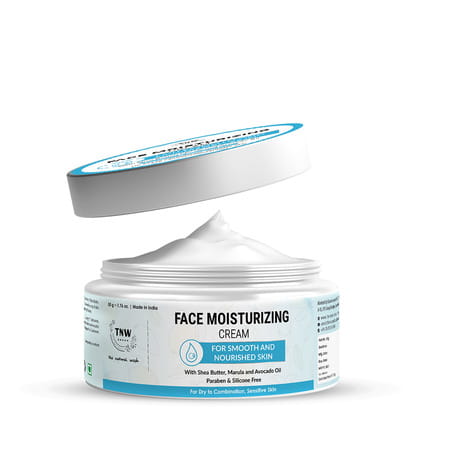 Tnw The Natural Wash Face Moisturizing Cream For Dry To Combination | Sensitive 50 Gm