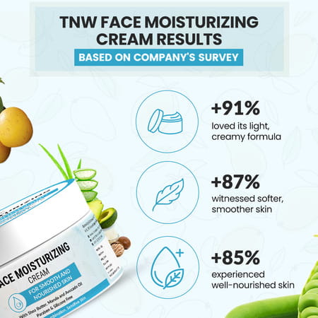 Tnw The Natural Wash Face Moisturizing Cream For Dry To Combination | Sensitive 50 Gm