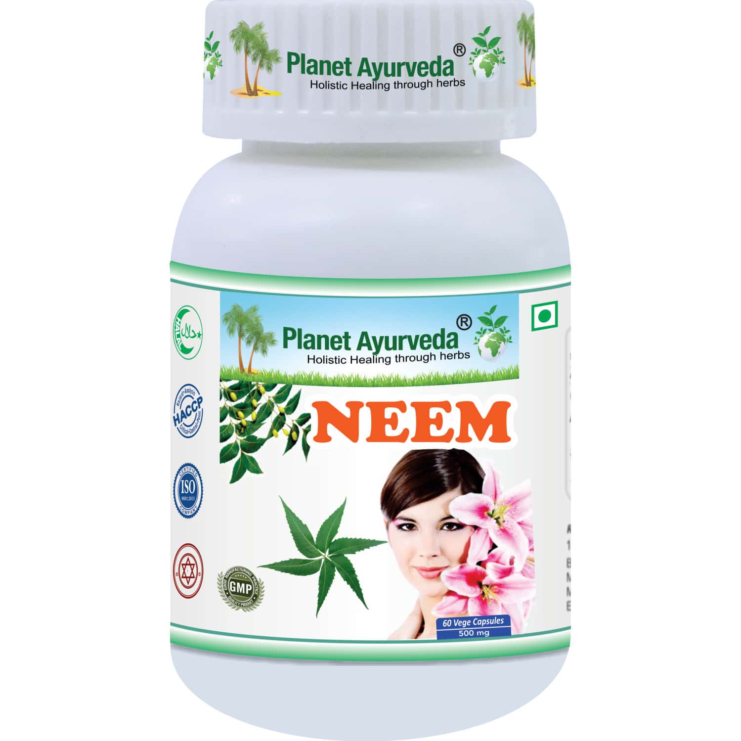 Planet Ayurveda Neem Capsules - 60 Capsules