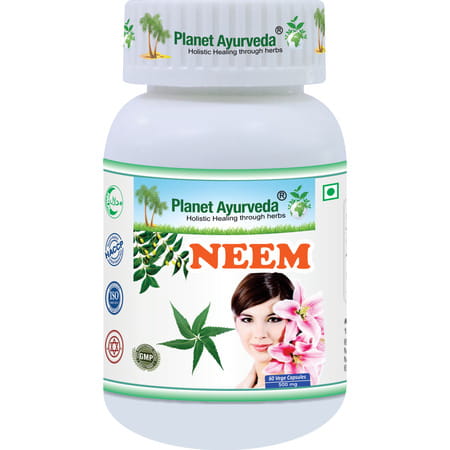 Planet Ayurveda Neem Capsules - 60 Capsules