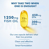 Dr. Morepen Cod Liver Oil 100 & Omega 3 Fish Oil 60 Softgel Capsules | Combo