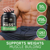 Optimum Nutrition (On) Serious Mass High Protein High Calorie Weight Gainer Powder-3 Kg Vanilla