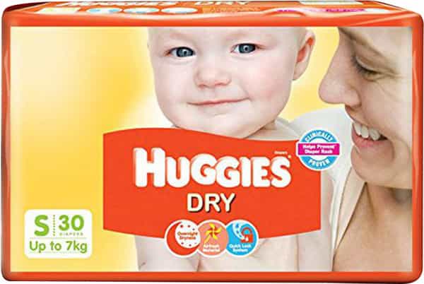 Huggies Dry Small Diapers 30
