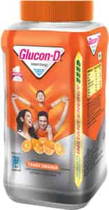 Glucon-d Tangy Orange With 3 Benefits Of Energy | Recovery | And Immunity | 1 Kg | Jar