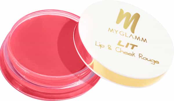 Myglamm Lit Lip And Cheek Rouge-Peach Play