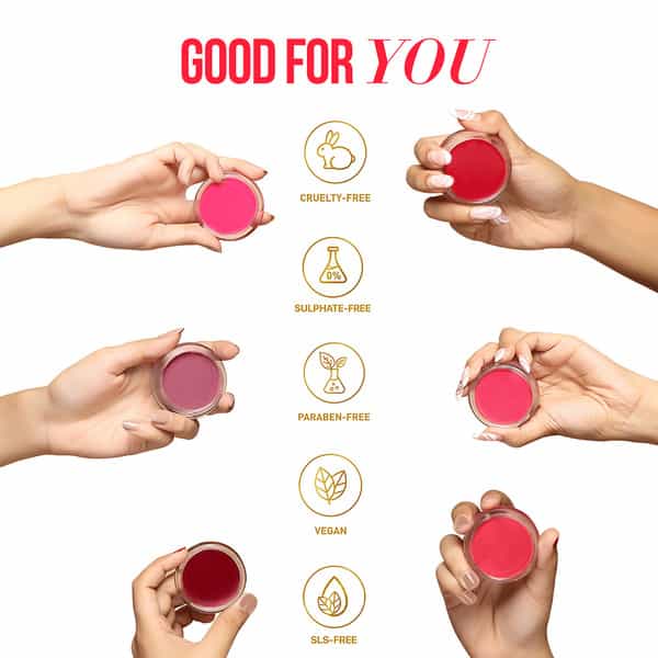 Myglamm Lit Lip And Cheek Rouge-Peach Play